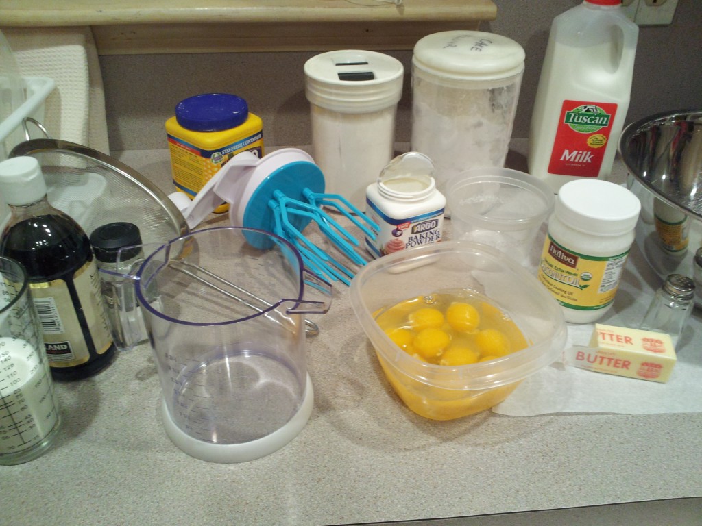 Homemade Twinkie ingredients