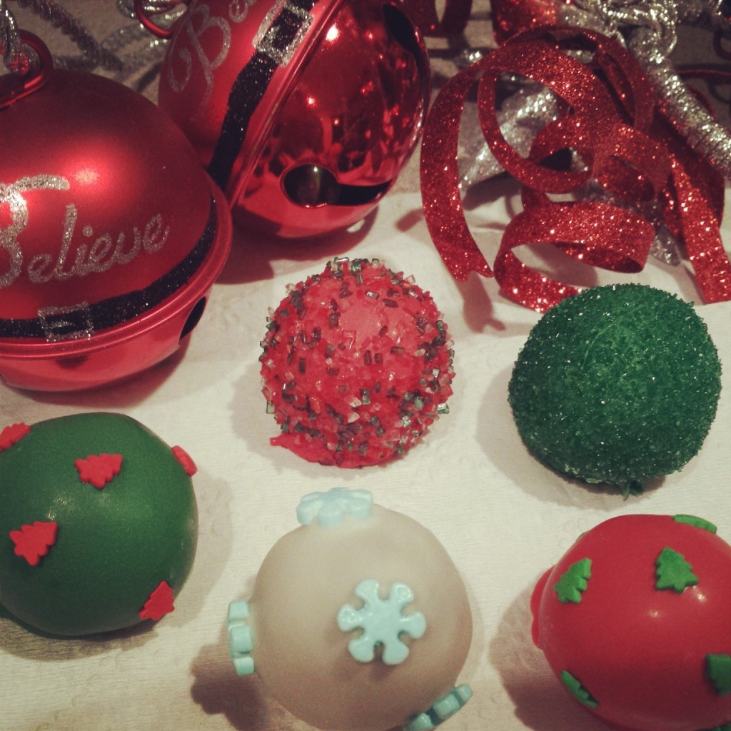 Tasty, festive, sweet balls