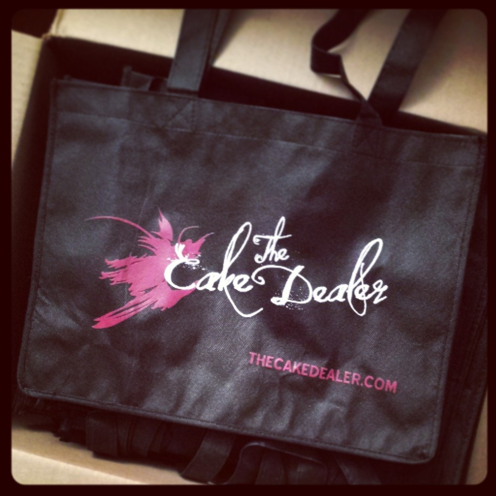 Sweet @ss bags with The Cake Dealer logo!