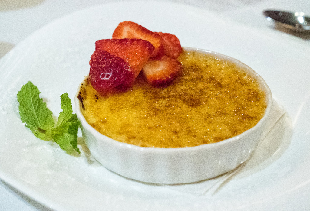Quite possibly the most perfect creme brulee
