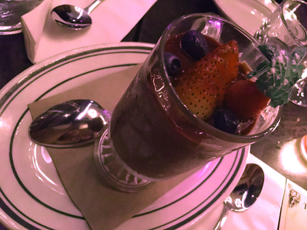 Chocolate mousse-pudding